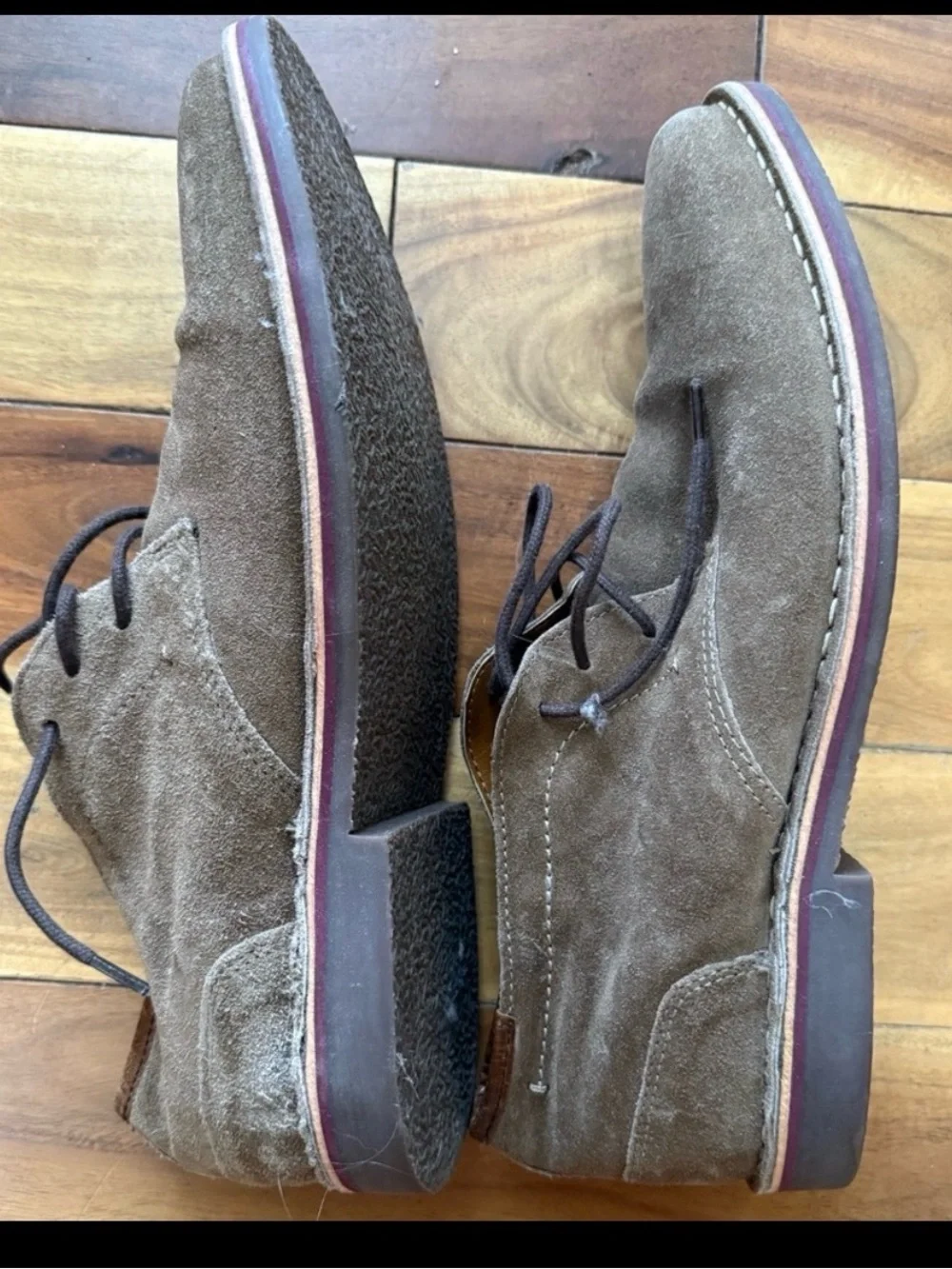Men's Kenneth Cole Brown Suede Shoes